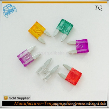 Safety electronics Mini Automotive Blade Fuse with IEC standard